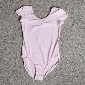 Girls pink leotard